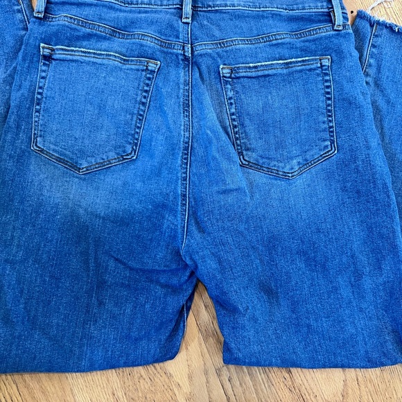Ladies Size 31 / 12 LOFT Women's Skinny Jeans in Deep Blue GUC - Picture 6 of 6